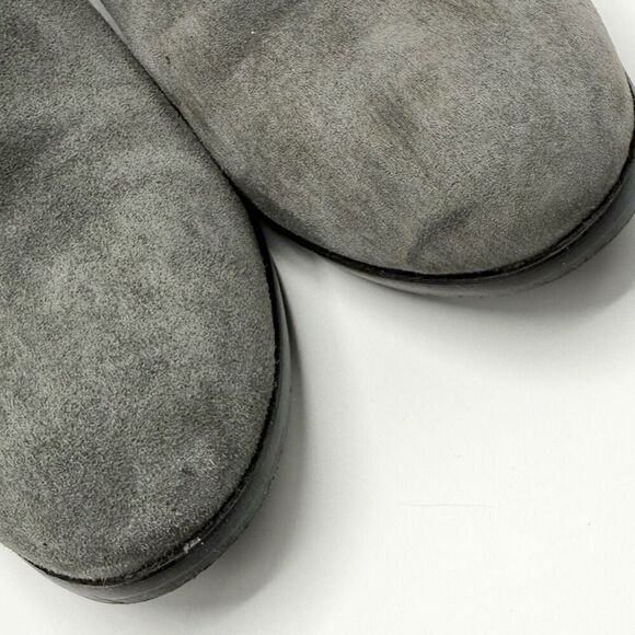 Sam Edelman Petty Gray Suede Side Zip Booties - Women’s US 8.5M / EU 38.5 - Picture 2 of 16